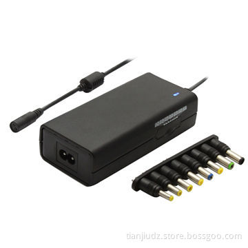 New Model 70W Manual Universal Laptop Charger with 8 DC Connectors